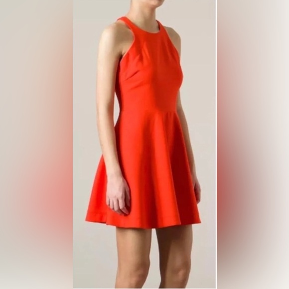 Elizabeth & James Red Racerback Dress Size 6 - Picture 3 of 12